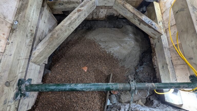 Drawings Approved, Tank Drained: Final Plant Room Works Begin