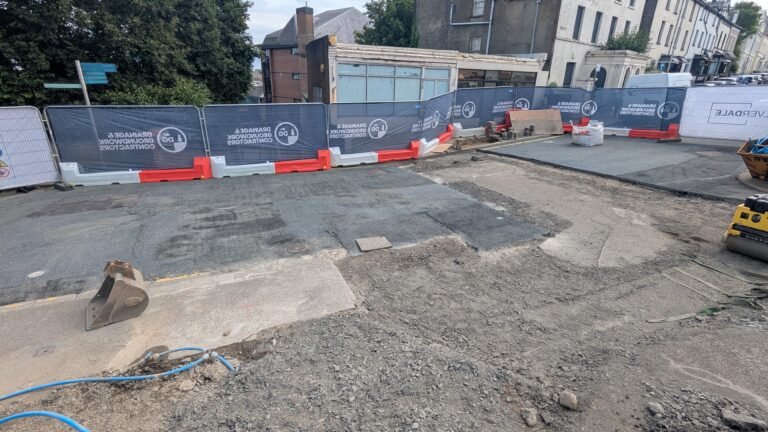 Concrete in, Slab Out: Road Closures and Permissions Drive Schedule